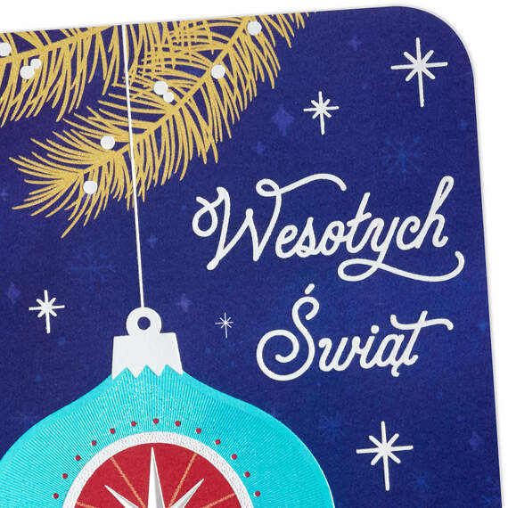 Thinking of You Polish-Language Christmas Card, , large image number 4