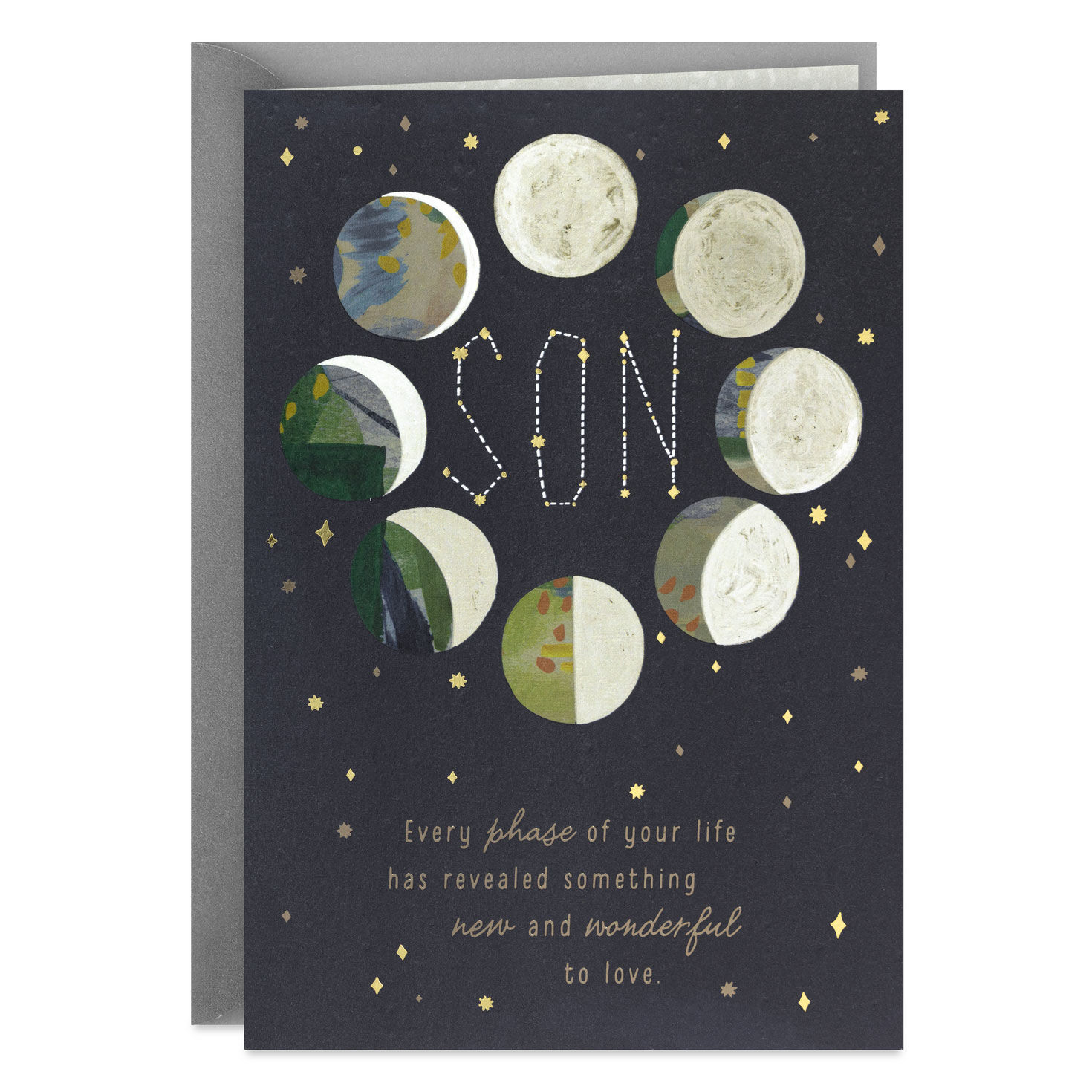All the Phases of Your Life Bring Joy Birthday Card for Son