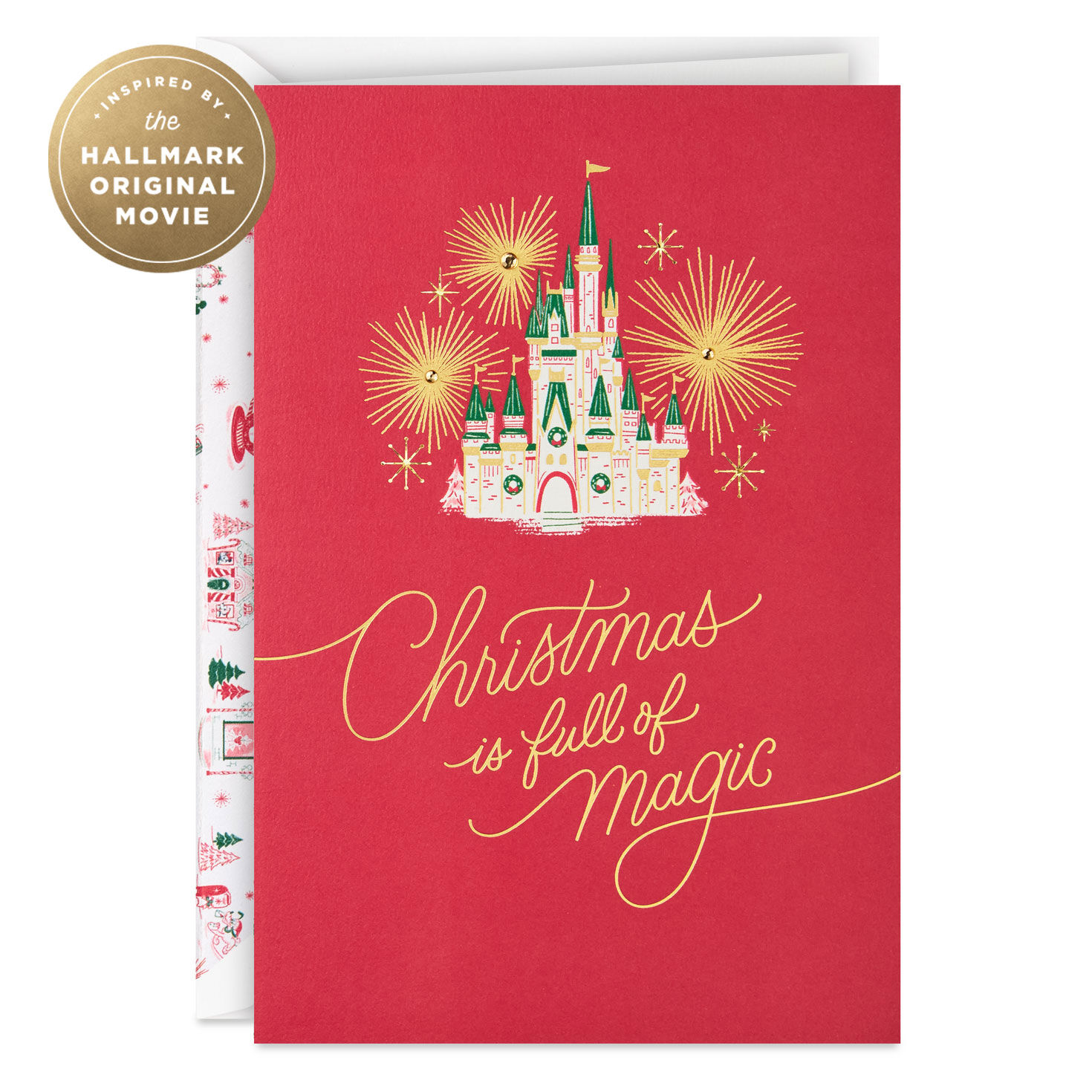 Hallmark + Disney Holiday Ever After Happiest Season Christmas Card