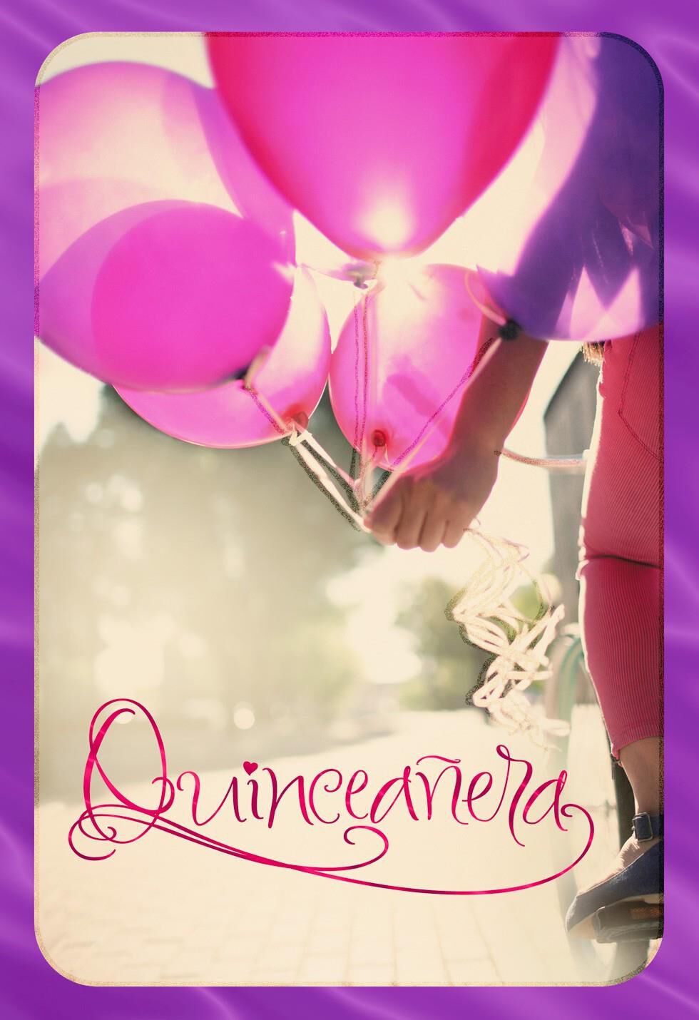 For a Smiling Quinceañera Card