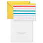 Colorful Assorted Birthday Cards With Pouch and Pen, Pack of 10, , large image number 4