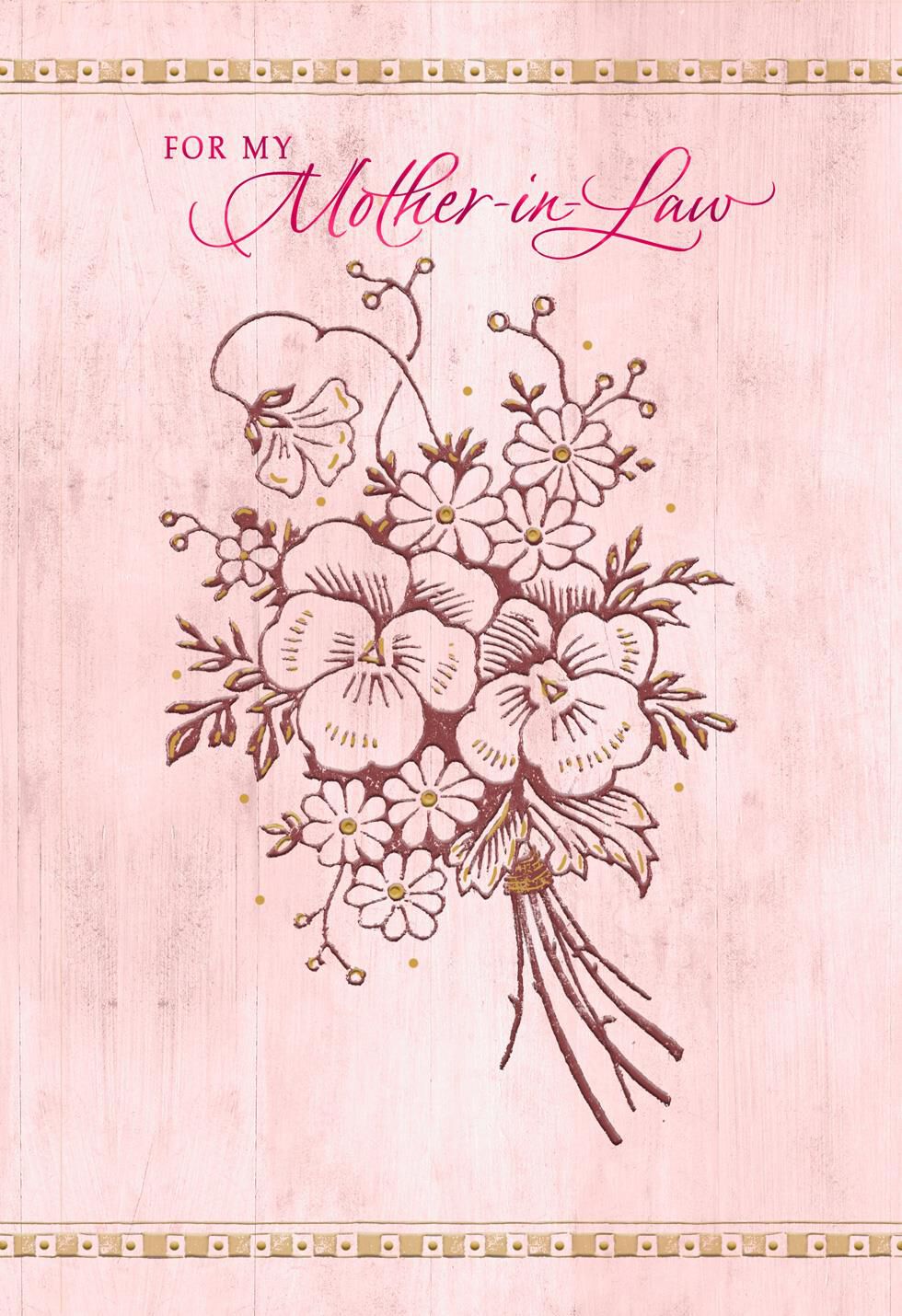 I Admire You Valentine's Day Card for Mother-in-Law
