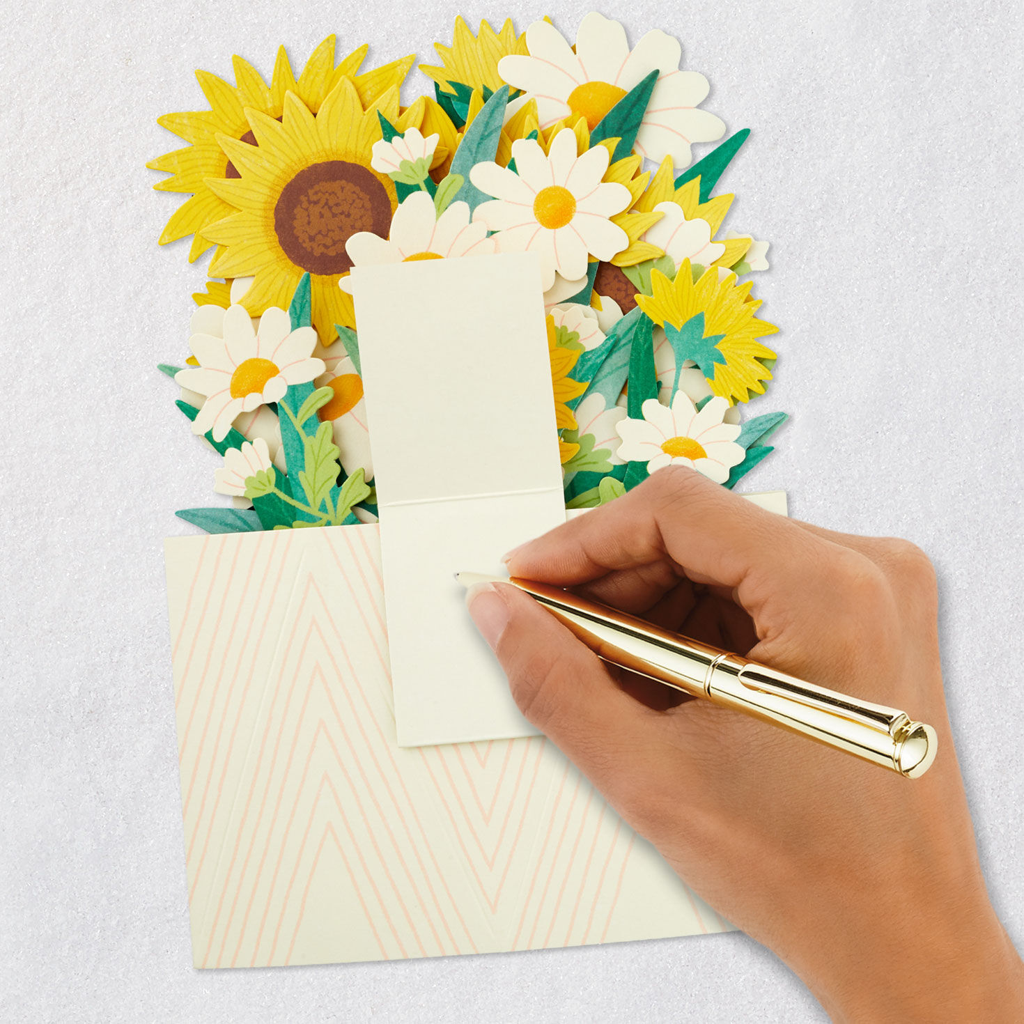 Daisy and Sunflower Bouquet Thinking of You 3D Pop-Up Card for only USD 7.99 | Hallmark