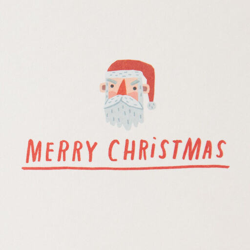 Let's Be Naughty Funny Christmas Card, 