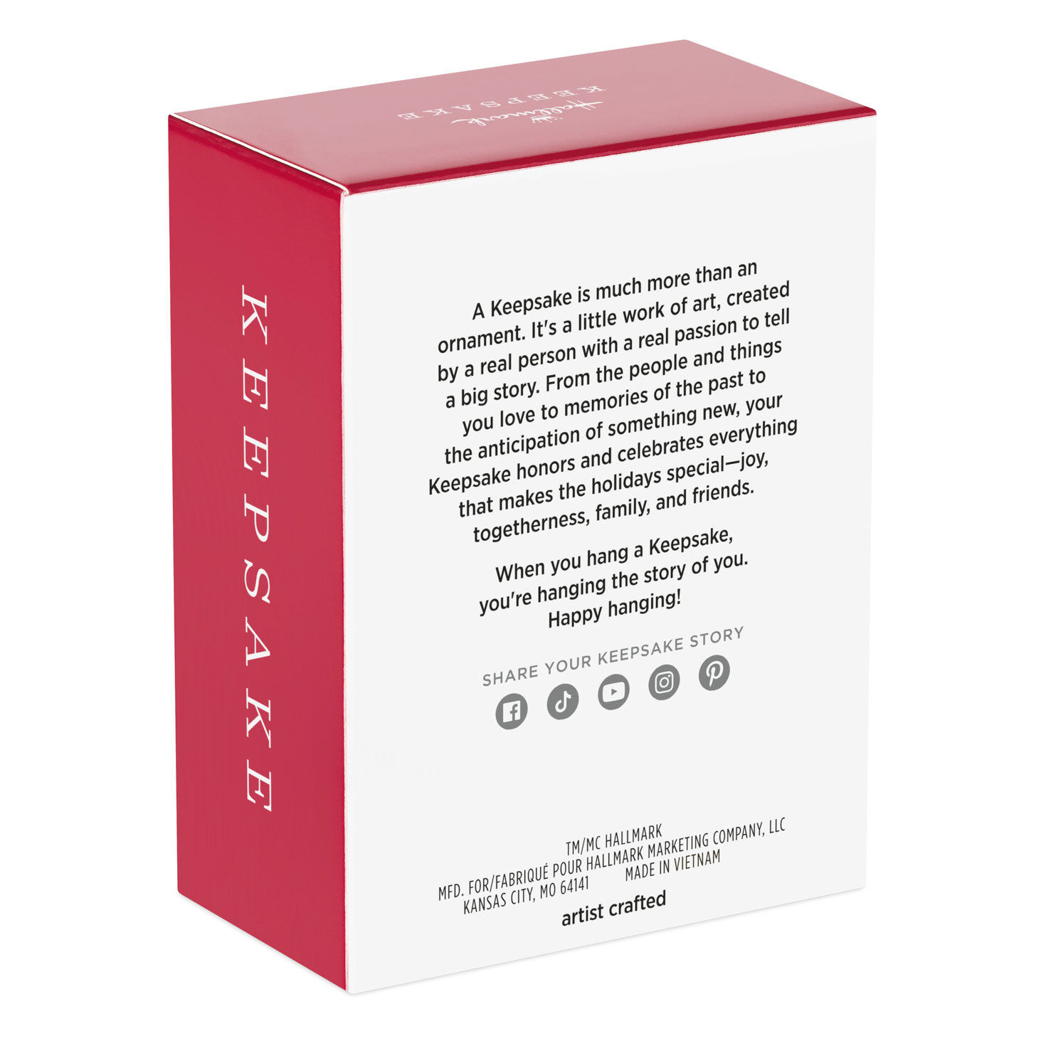 Paw Patrol Chase Dog in Antlers Keepsake Ornament package back image number 8