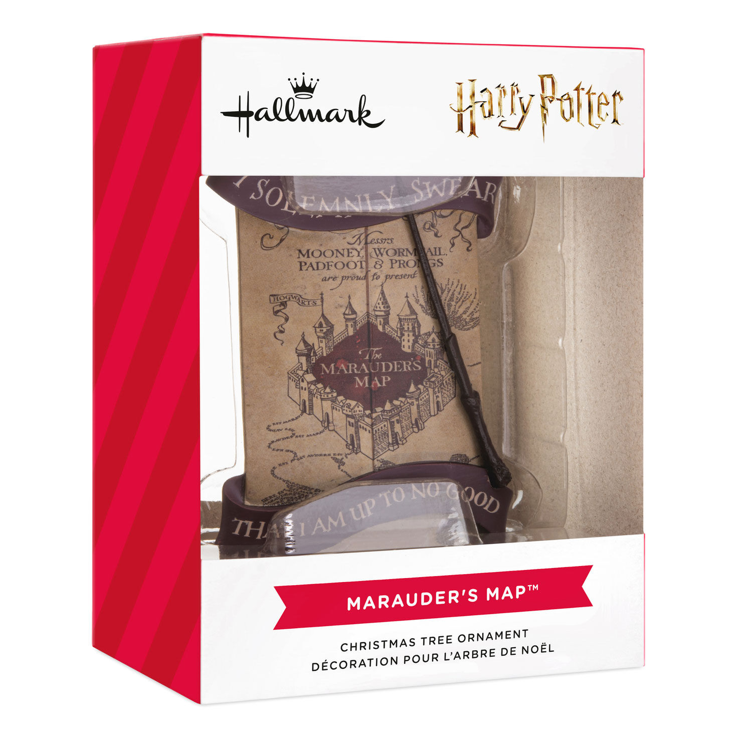 Harry Potter Marauder's Map Christmas Ornament package front image number 5