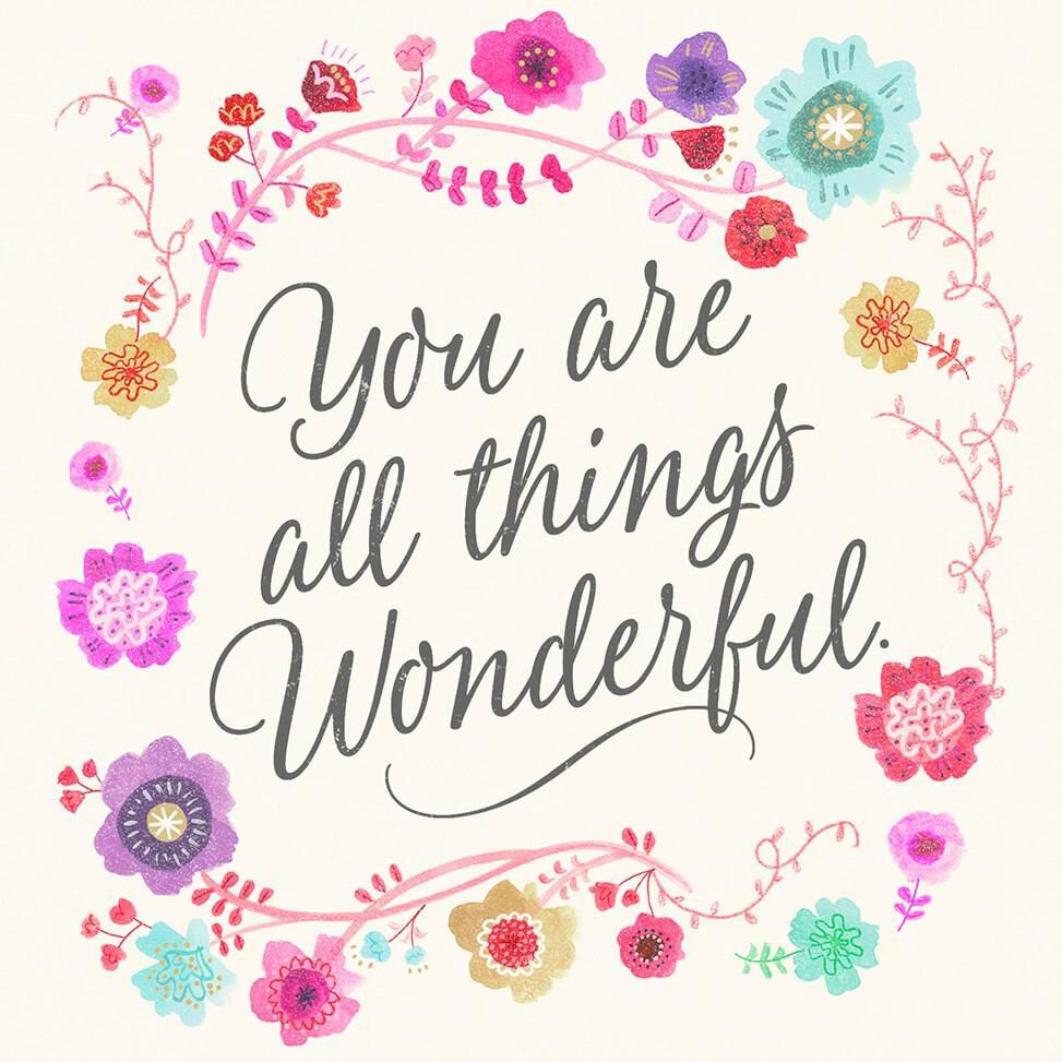 All Things Wonderful Musical Birthday Card