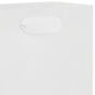 White Small Gift Bag Handle Detail image number 4