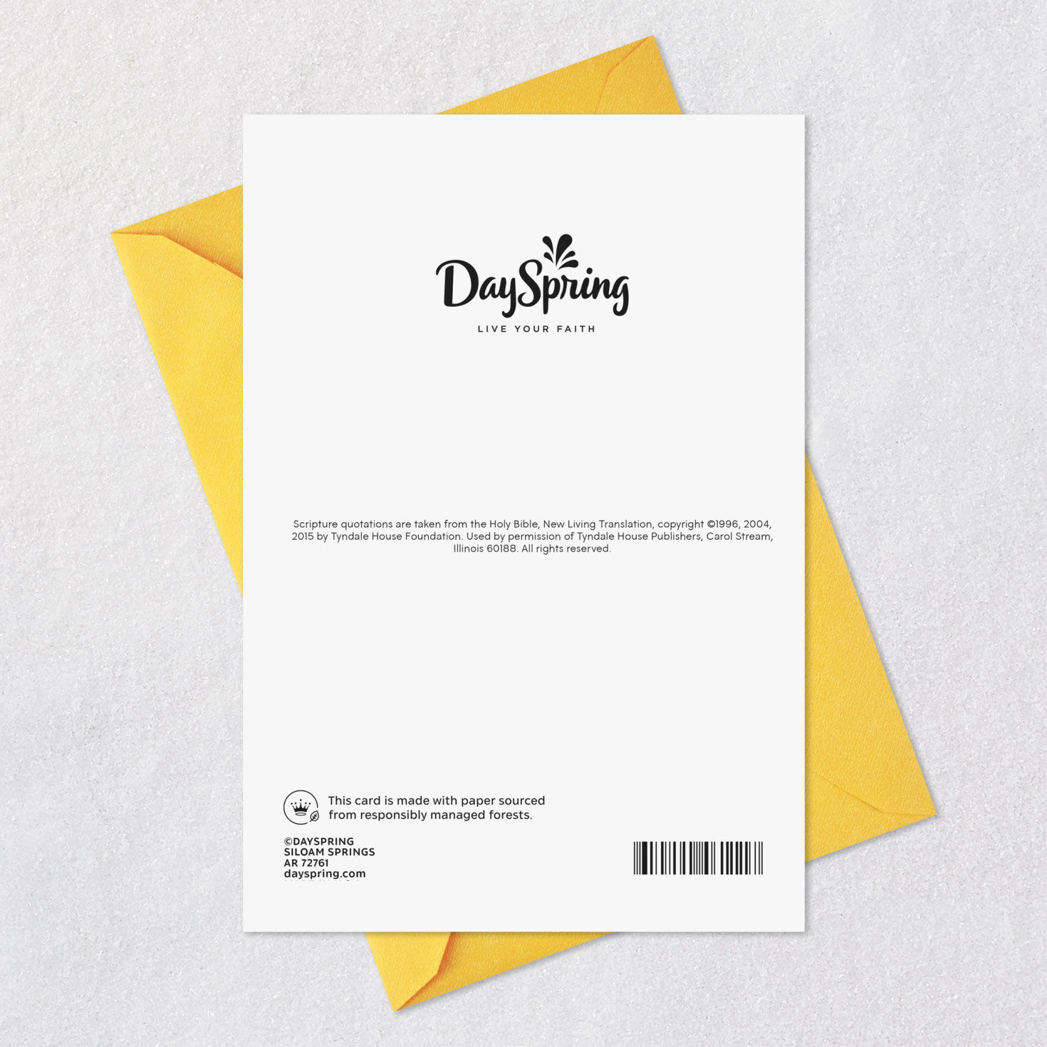 Cake With Confetti and Candle Religious Birthday Card  image number 8