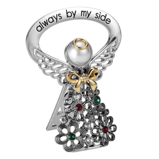 Roman Christmas Bedside Angel With Crystals, 