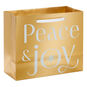 Peace and Joy Small Holiday Gift Bag Back image number 6