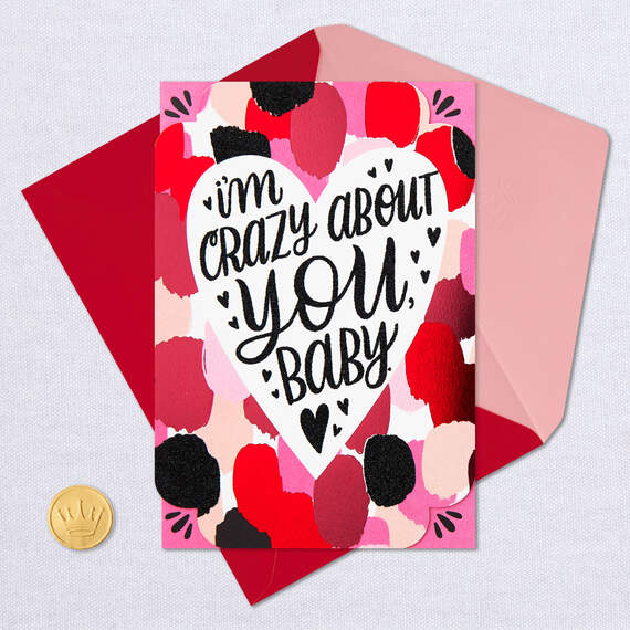 Crazy About You Valentine's Day Card From Husband to Wife, , large image number 5