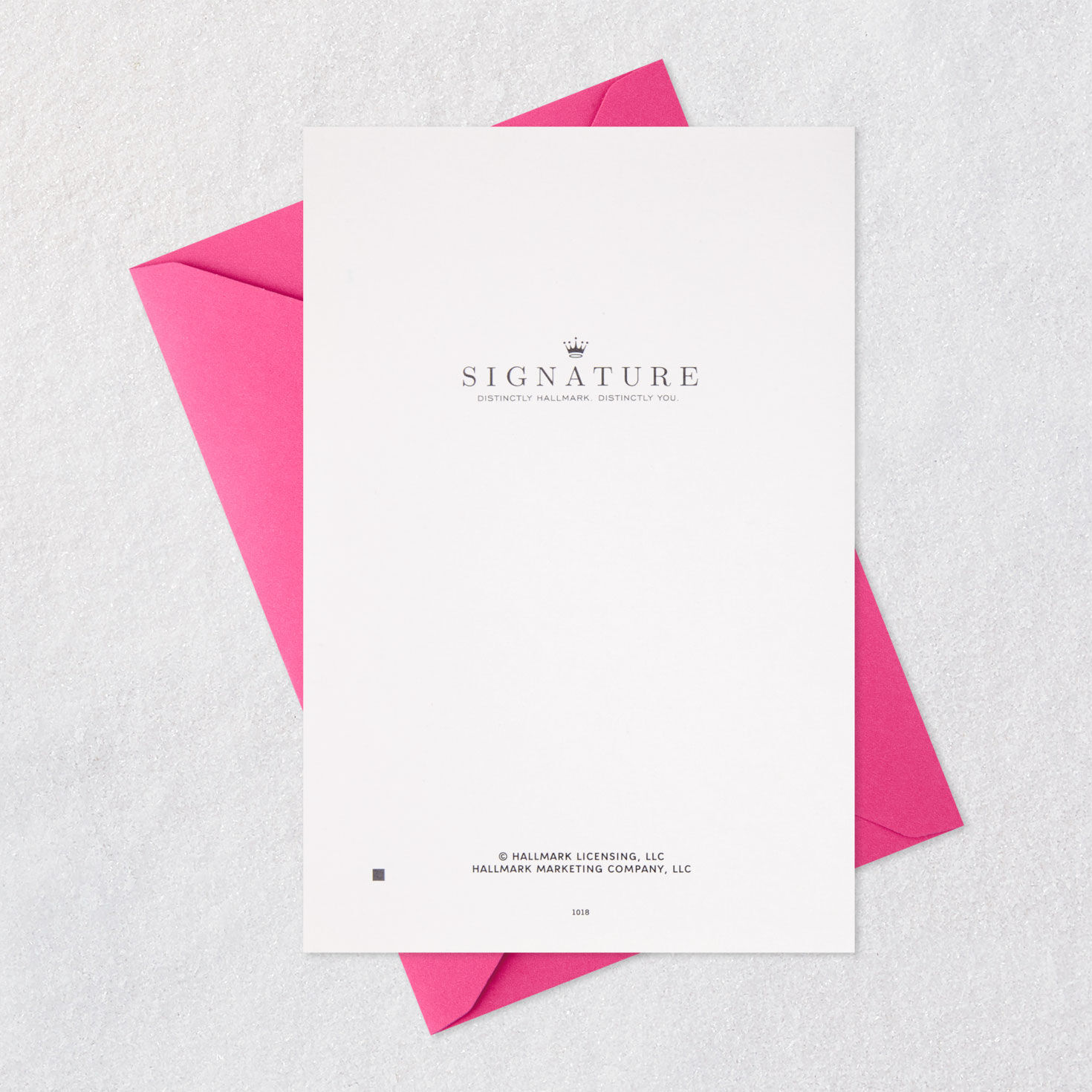 Macarons and Cupcakes Signature Birthday Card Card Back with Envelope image number 7