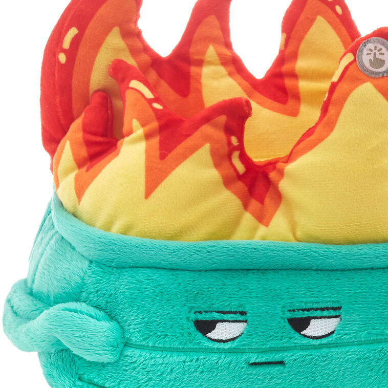 Dumpster Fire Plush With Sound and Motion, 9.75", , large image number 5