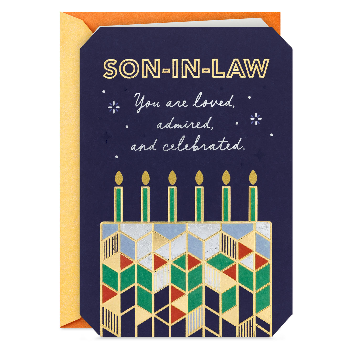 Love, Admired and Celebrated Birthday Card for Son-in-Law