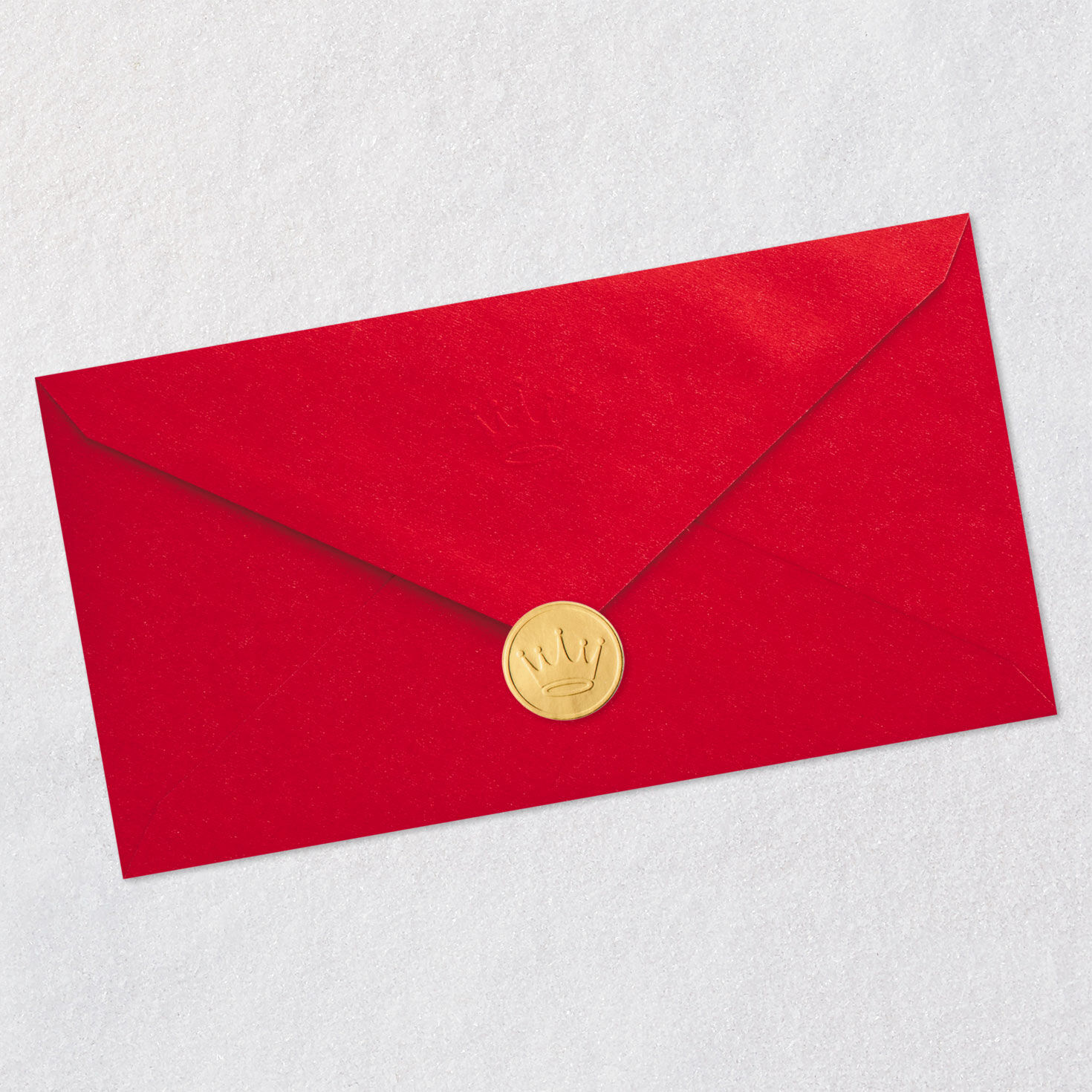 Stockings and Candy Money Holder Christmas Card in Spanish Envelope Back with Seal image number 7
