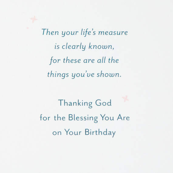 You are a Blessing Religious Birthday Card, , large image number 2