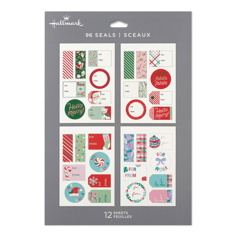 Fa La La Fun Christmas Gift Tag Stickers package front image number 6