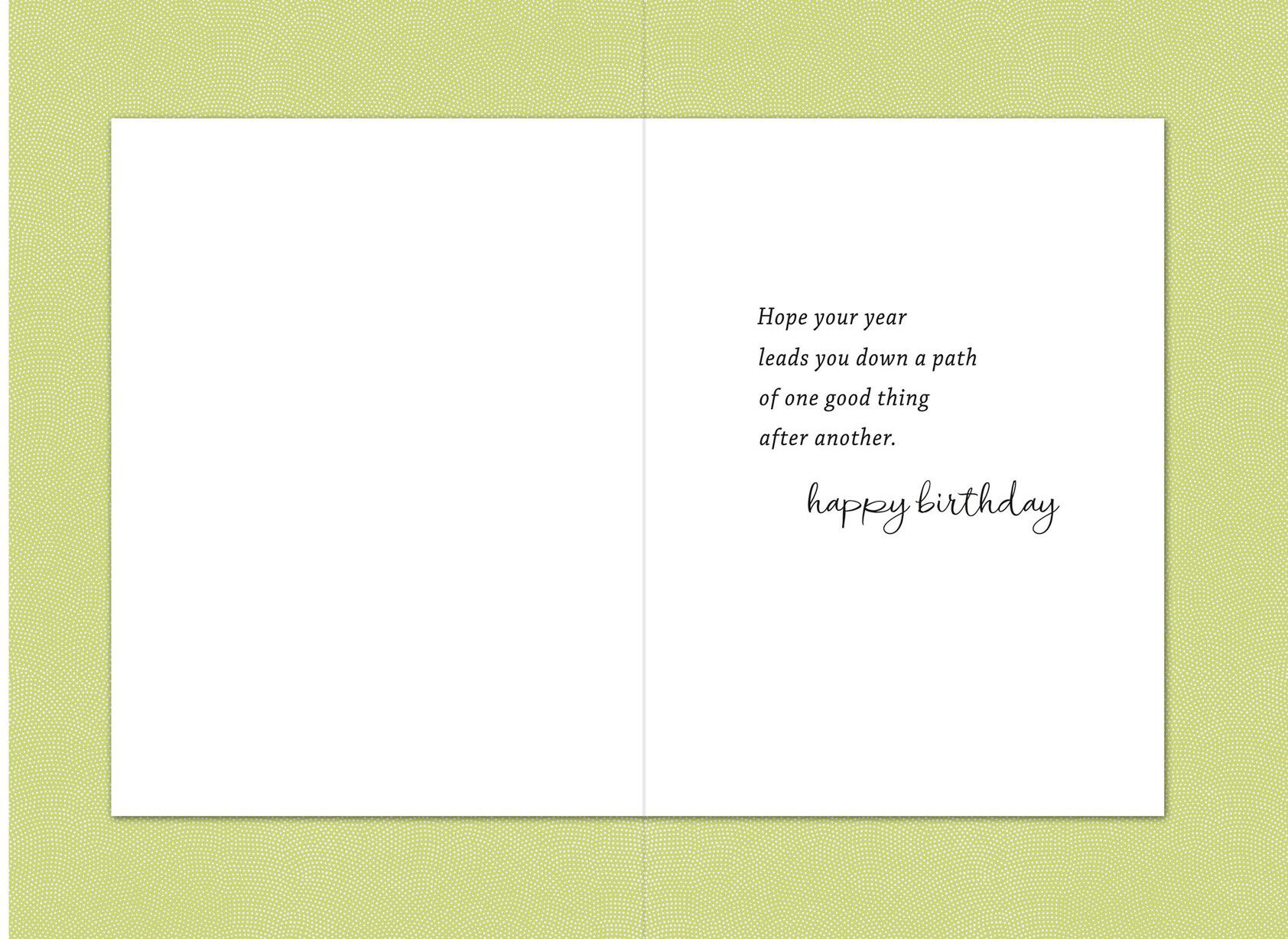 Discover Good Things Marjolein Bastin Birthday Card