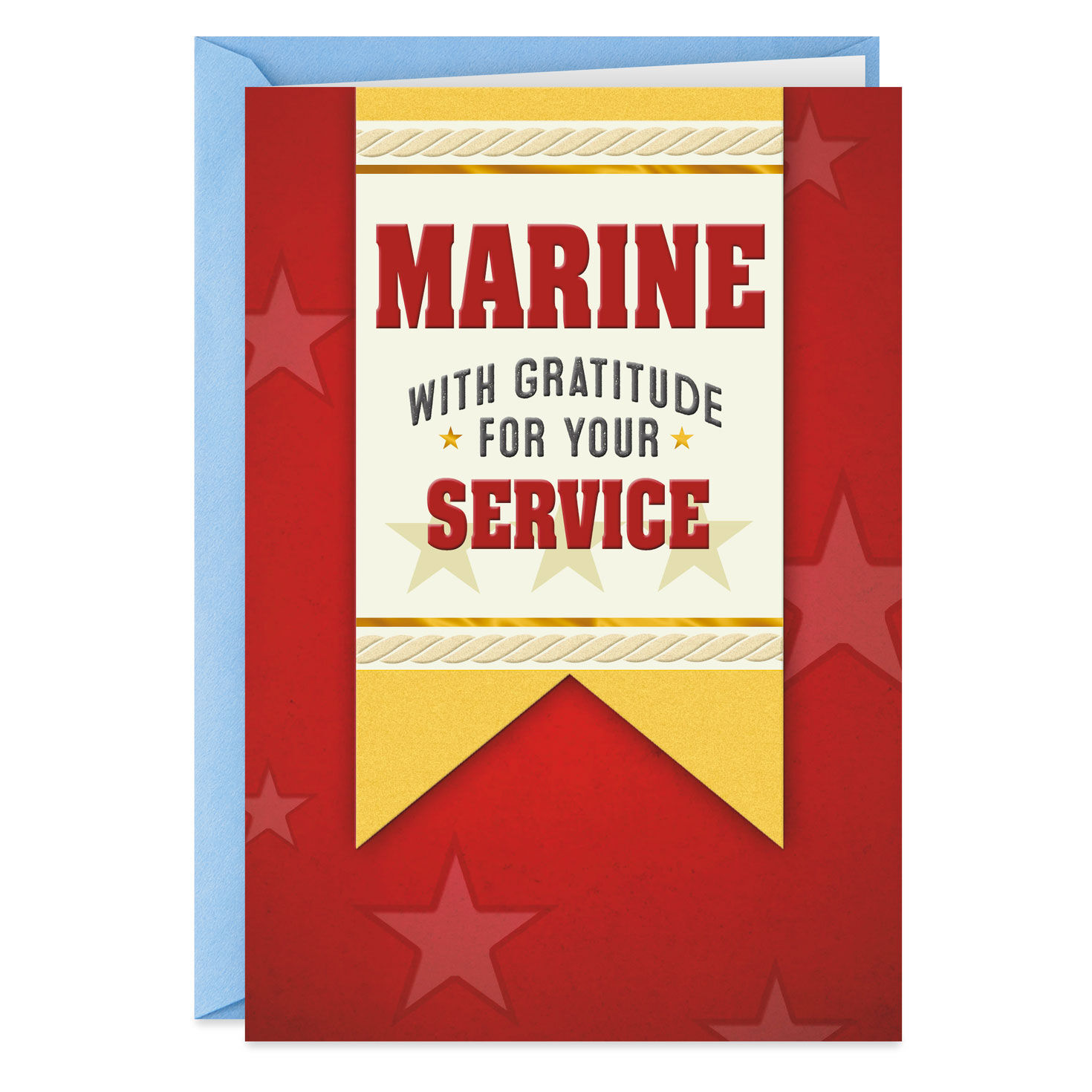U.S. Marine Corp Grateful for Your Service Veterans Day Card for only USD 2.99 | Hallmark