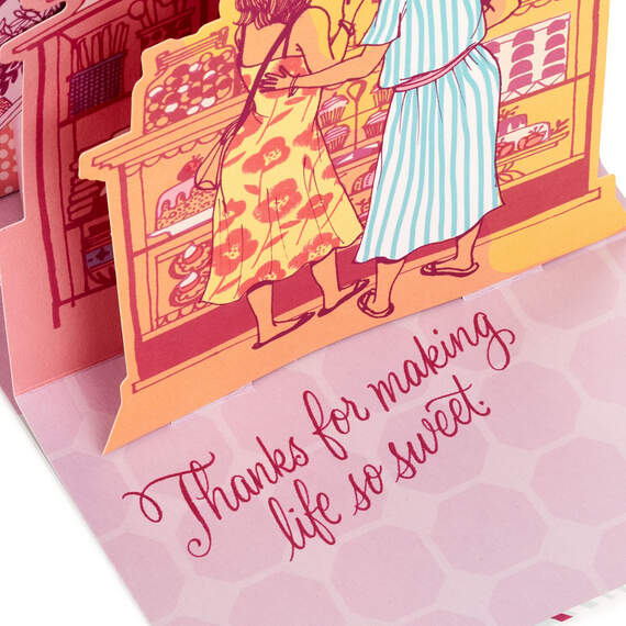 Thanks for Making Life So Sweet Pop-Up Mother's Day Card for Mom, , large image number 4