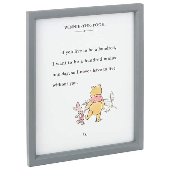 Disney Winnie the Pooh and Piglet Friendship Framed Art, 9.5x11.5, , large image number 1
