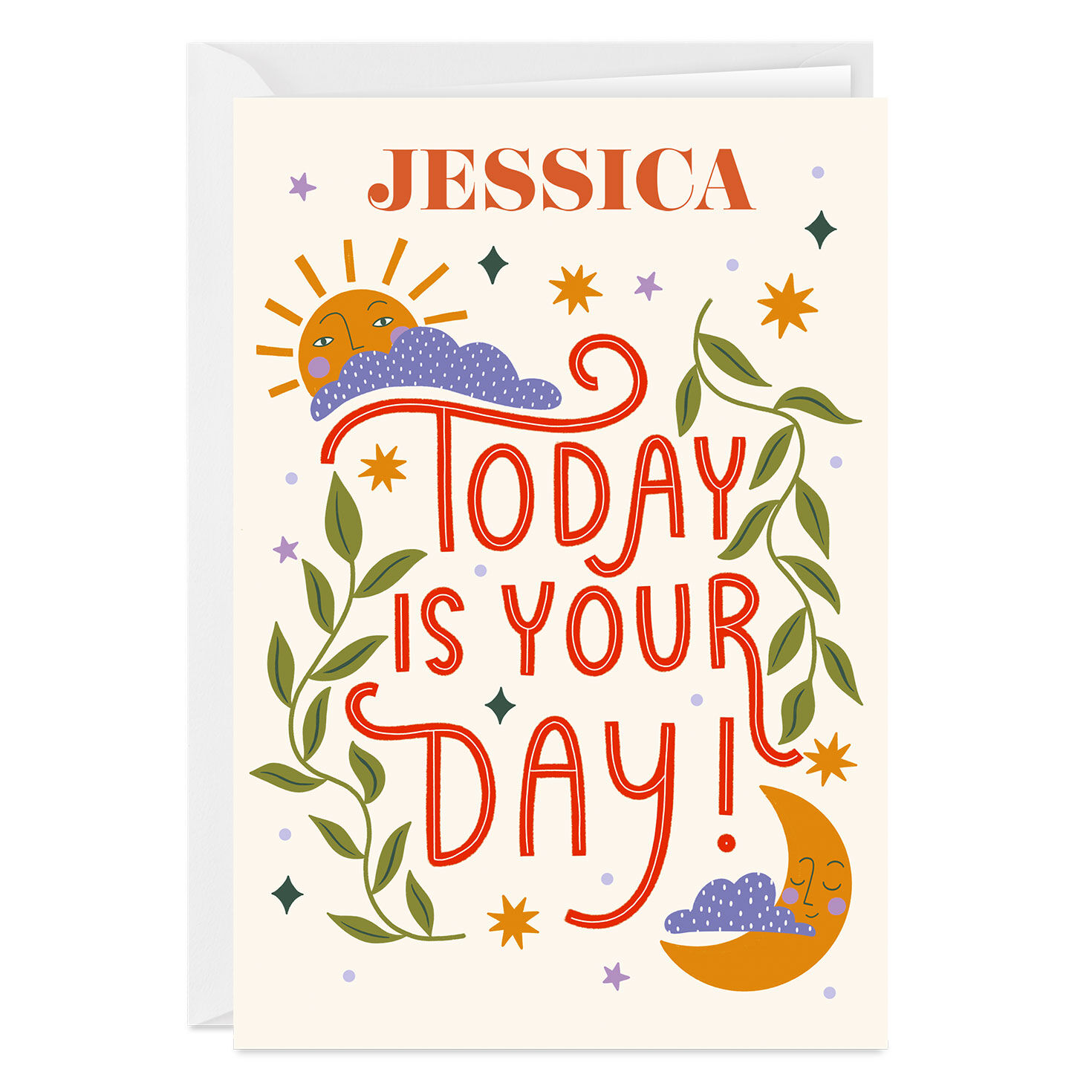 Relax and Enjoy Your Day Custom Card