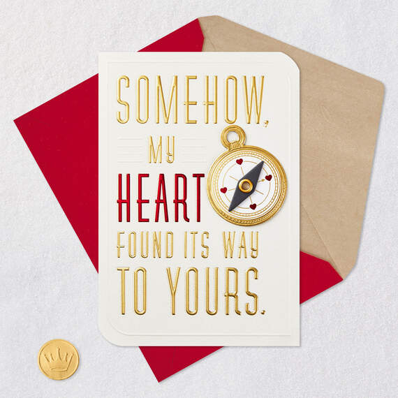 Our Hearts Found Each Other Valentine's Day Card for Husband, , large image number 5