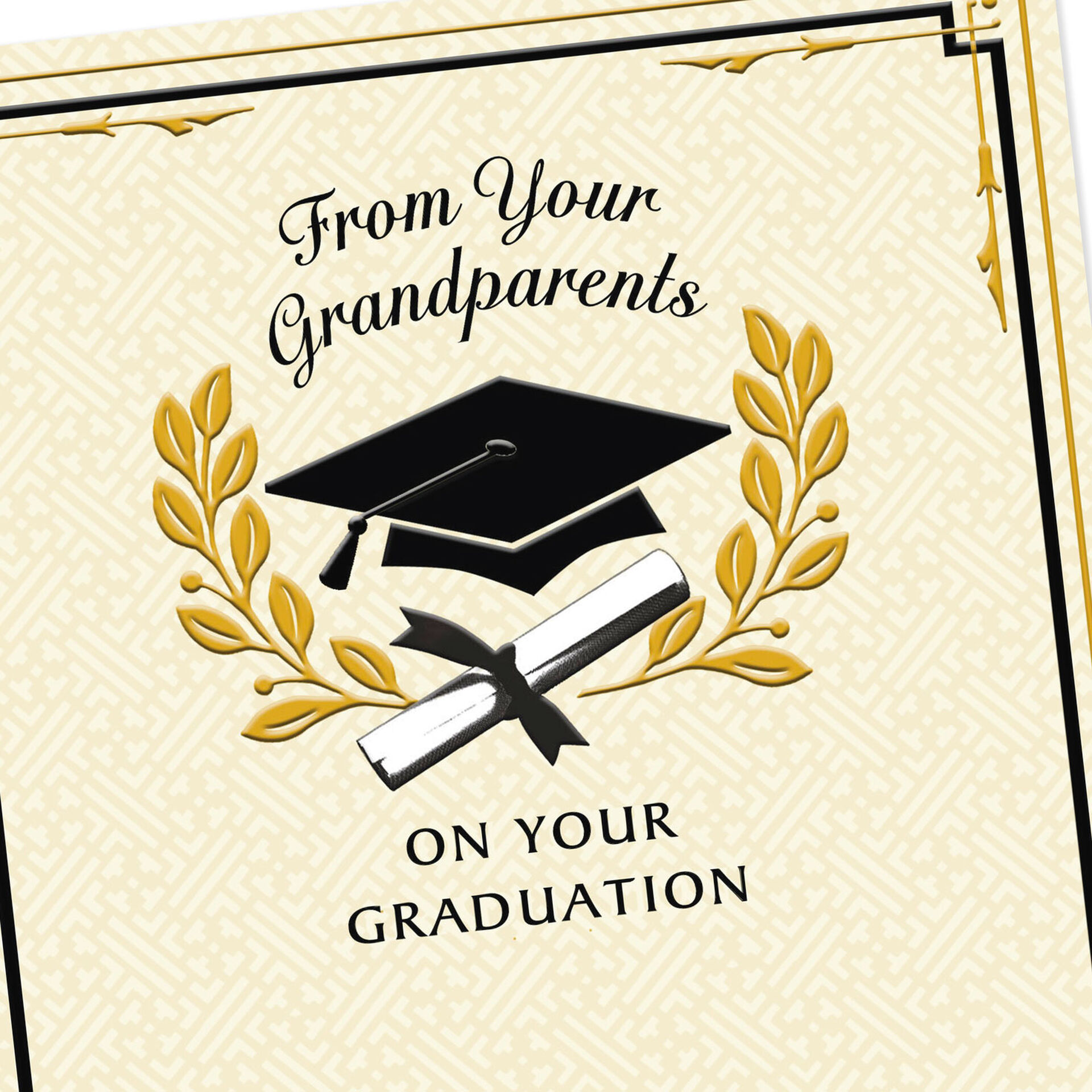 Love, Pride and Hope Graduation Card From Grandparents - Greeting Cards