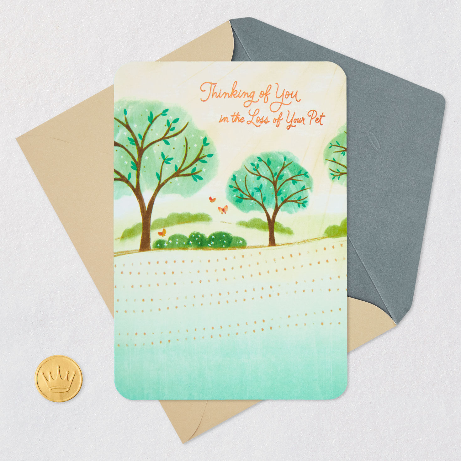 Wishing You Peace and Comfort Sympathy Card for Loss of Pet for only USD 3.59 | Hallmark