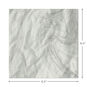 Gray and White Marbled Dinner Napkins, Set of 16, , large image number 2