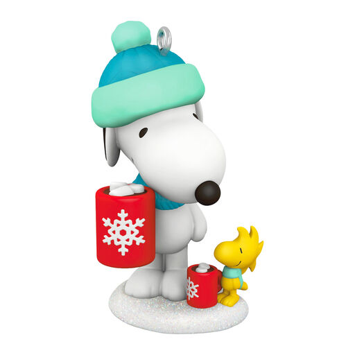 Mini Peanuts® Winter Fun With Snoopy Ornament, 1.21", 