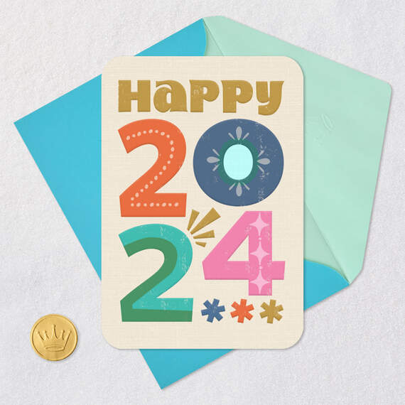 A Million Moments of Happy 2024 New Year Card, , large image number 5