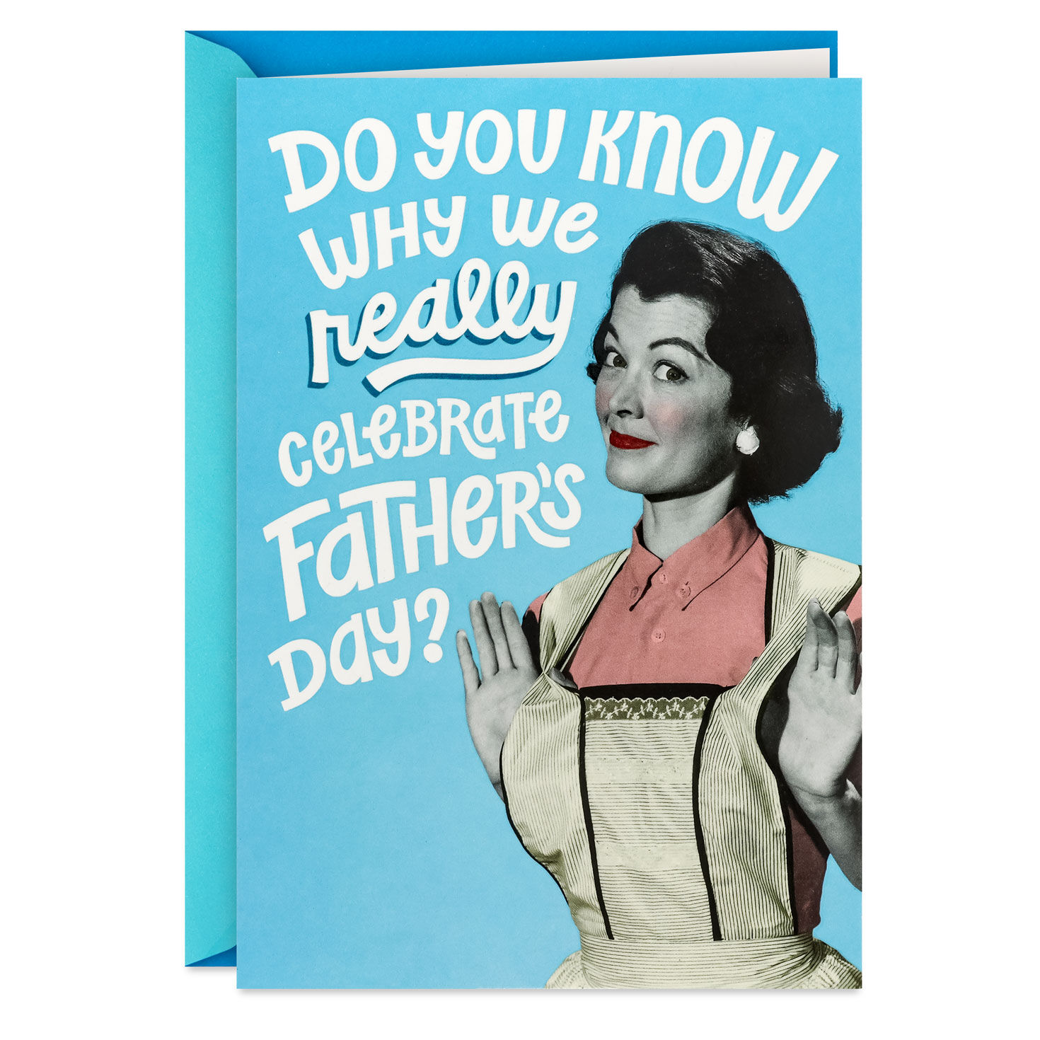 Someone Couldn't Resist Funny Father's Day Card for Husband