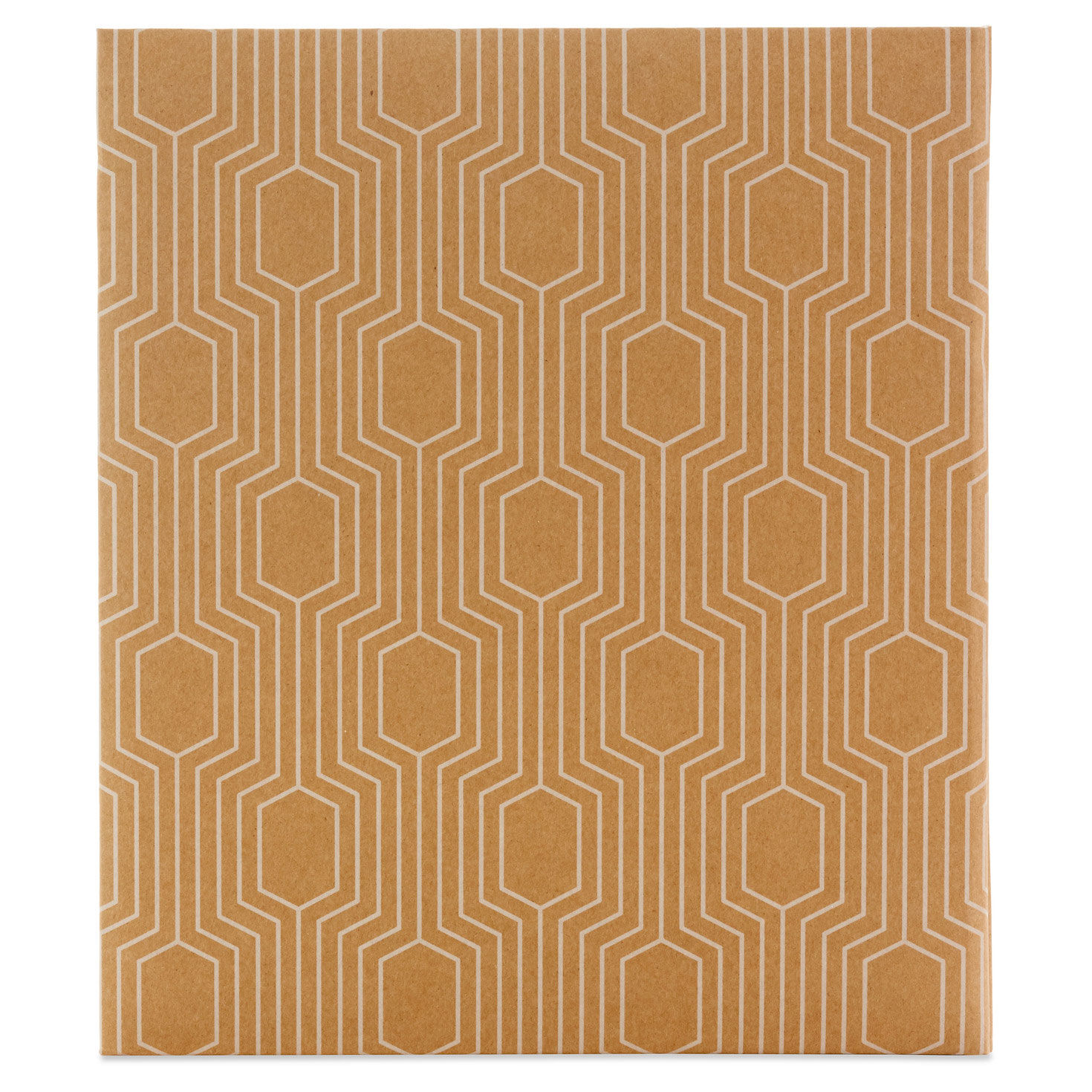 Hexagons on Kraft Large Refillable Photo Album, , large image number 5