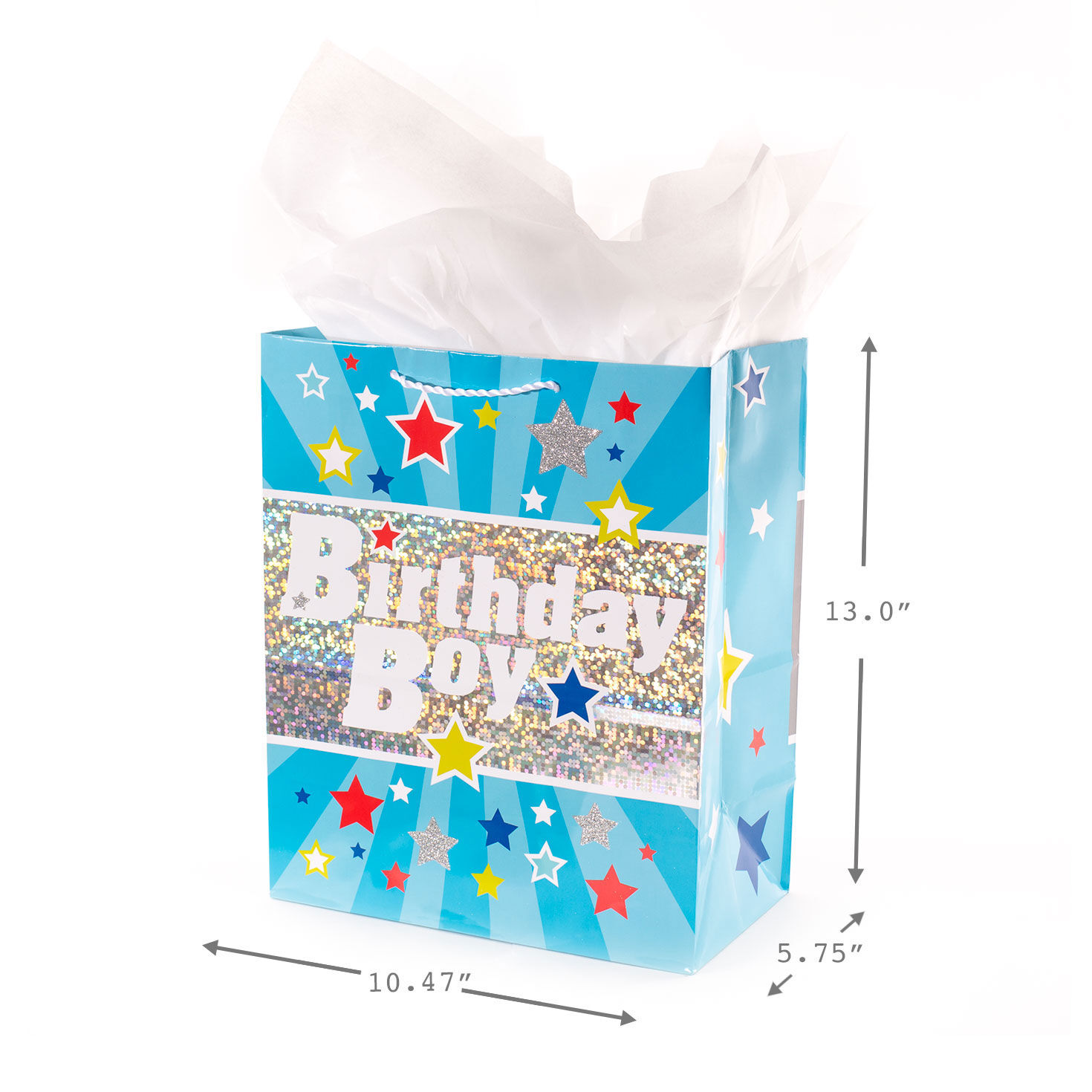 Monster Truck, Gamer and Birthday Boy Large Gift Bags measurement image number 2