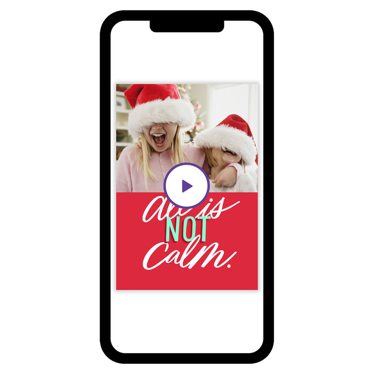 All Is Not Calm Christmas eCard