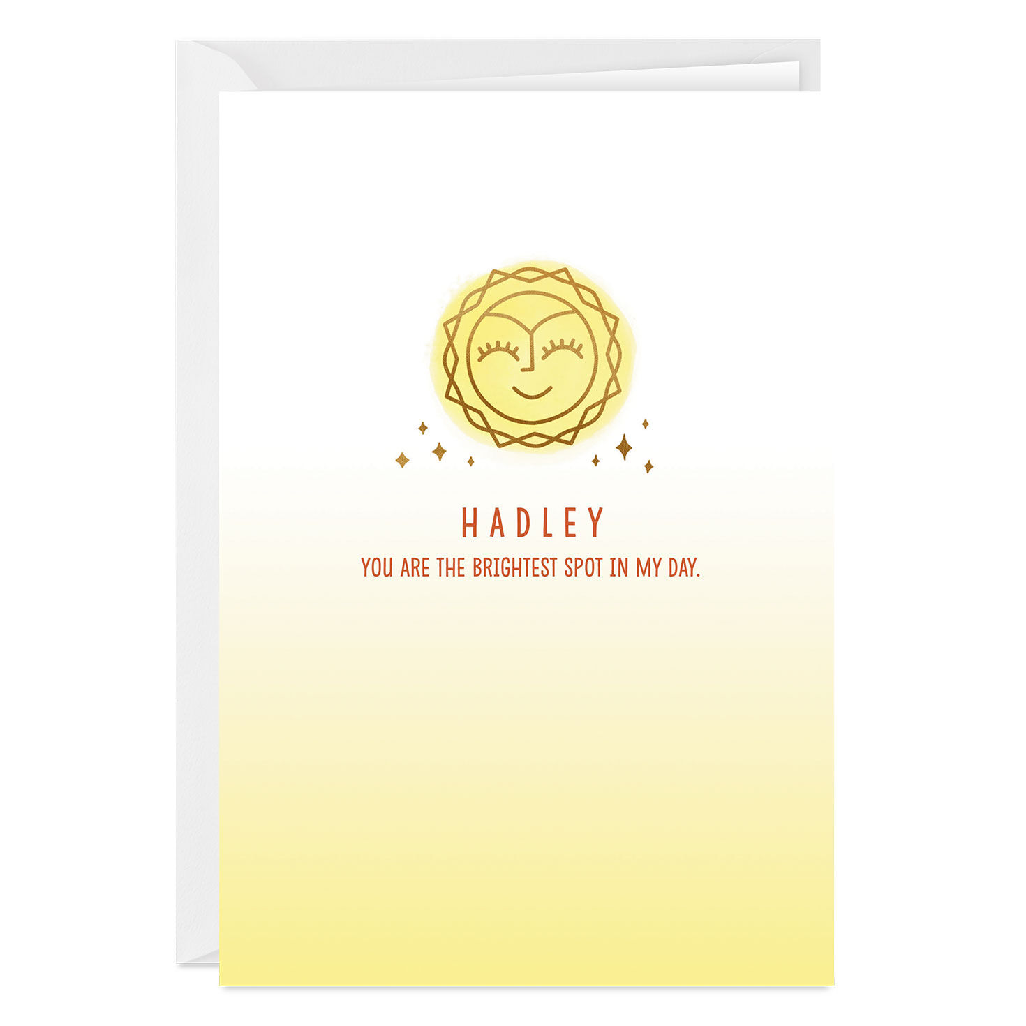 You Make Things Sunnier Custom Card for only USD 4.99 | Hallmark