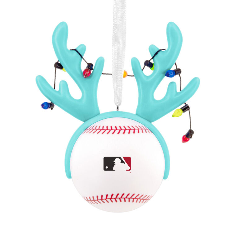 Diamondbacks Reindeer Baseball Christmas Ornament back image number 6