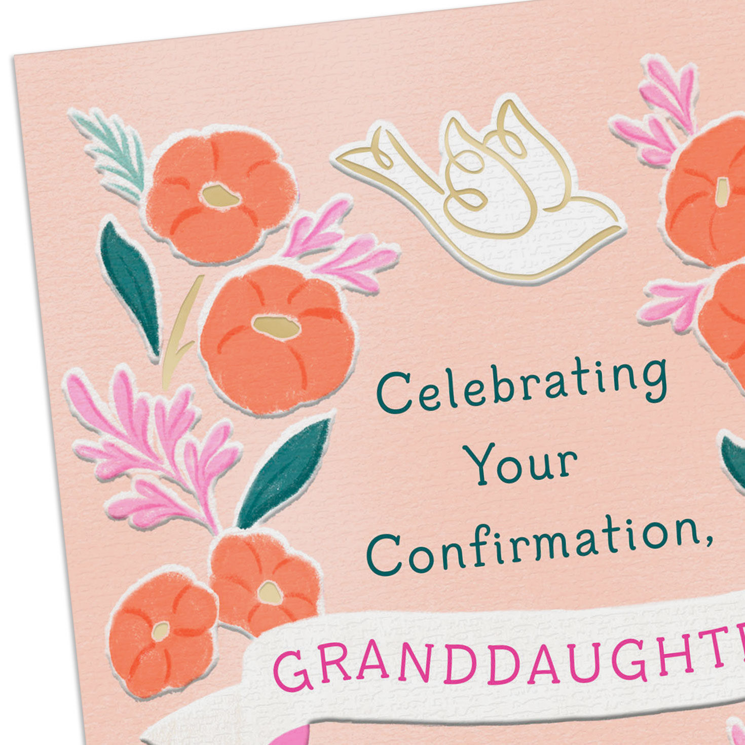 Praying God's Goodness Will Overflow Confirmation Card for Granddaughter for only USD 3.99 | Hallmark