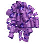 6.5" Sparkling Purple Curly Ribbon Gift Bow, Sparkling Purple, large image number 1