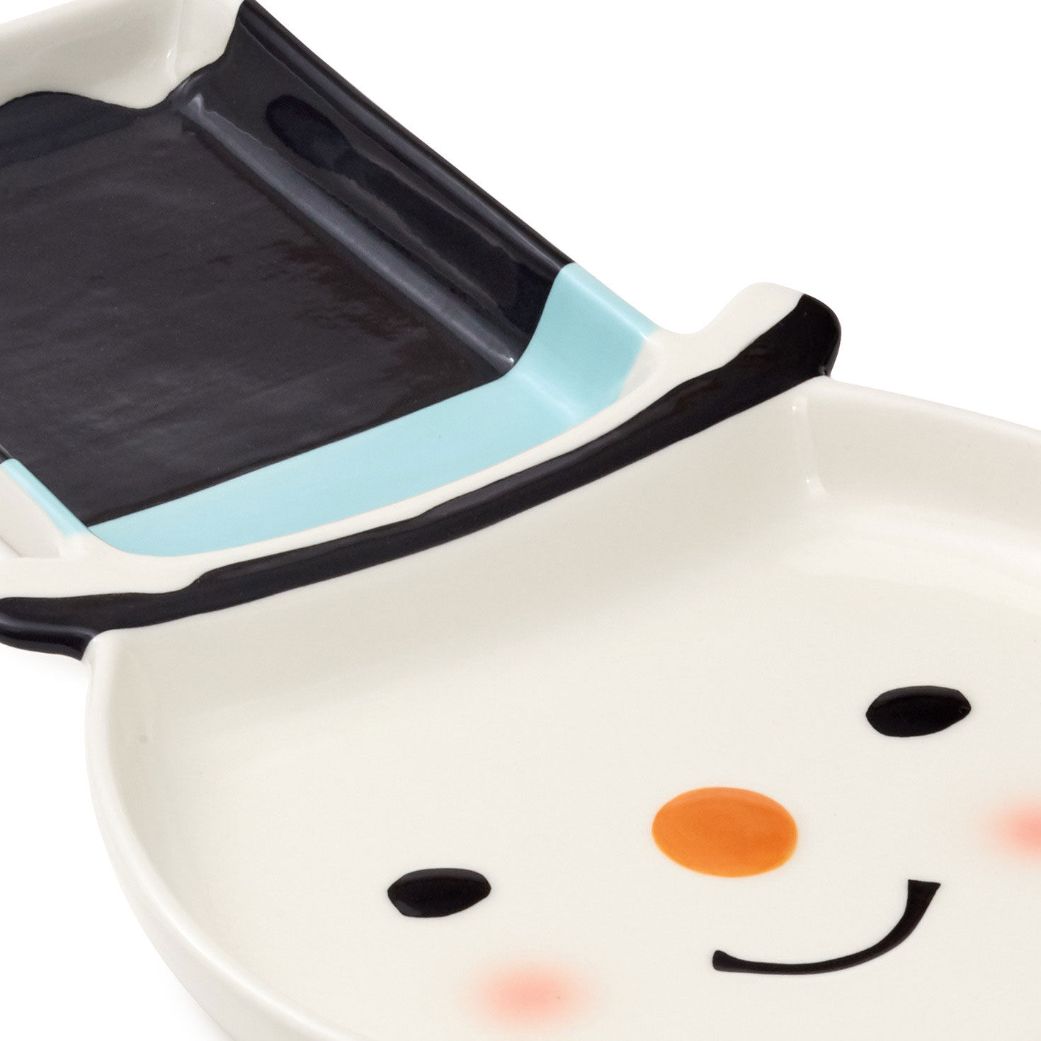 Snowman and Top Hat Divided Serving Tray  image number 3