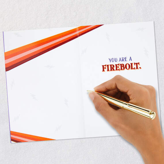 Harry Potter™ You're a Firebolt Halloween Card, , large image number 6
