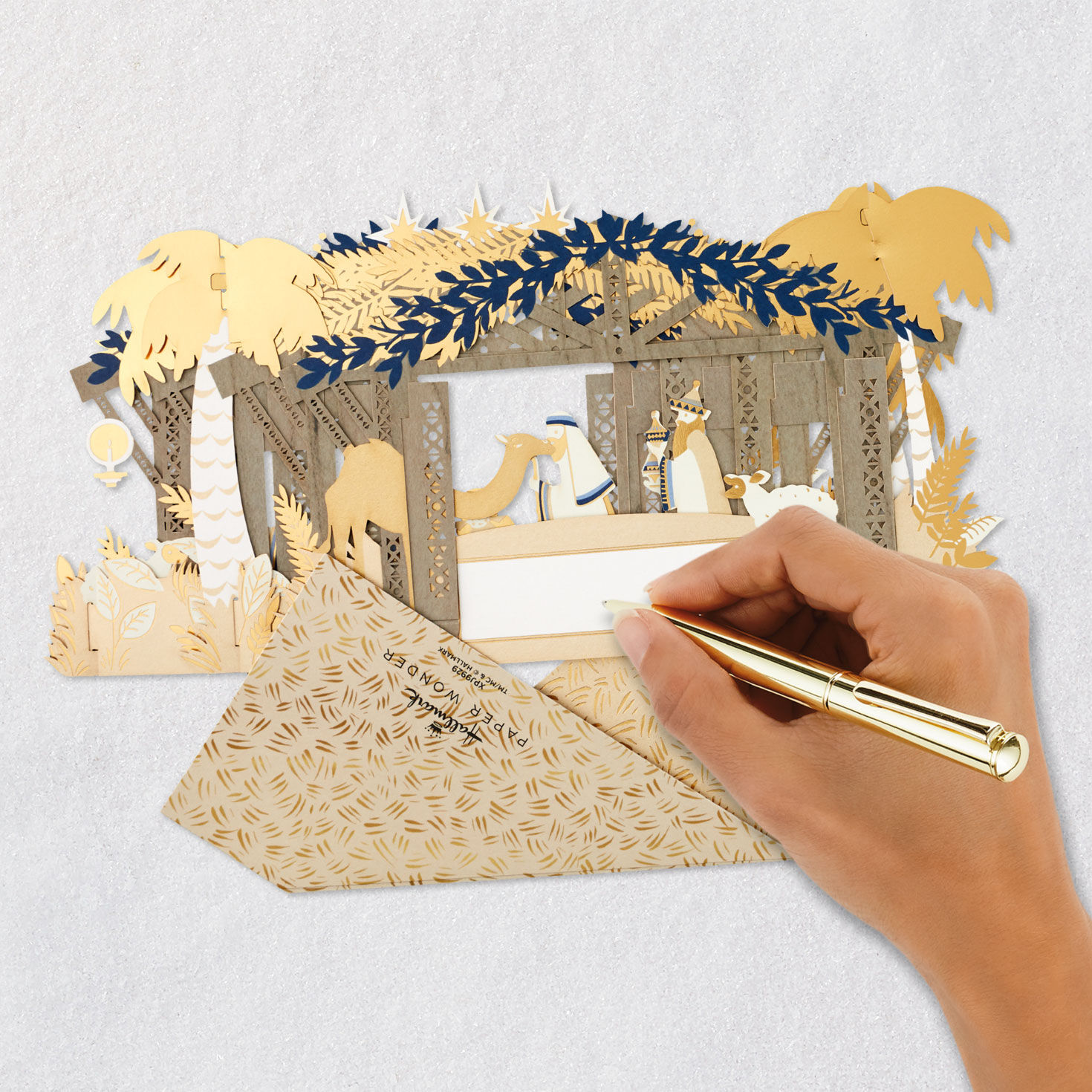 Jumbo Nativity Scene 3D Pop-Up Christmas Card for only USD 24.99 | Hallmark