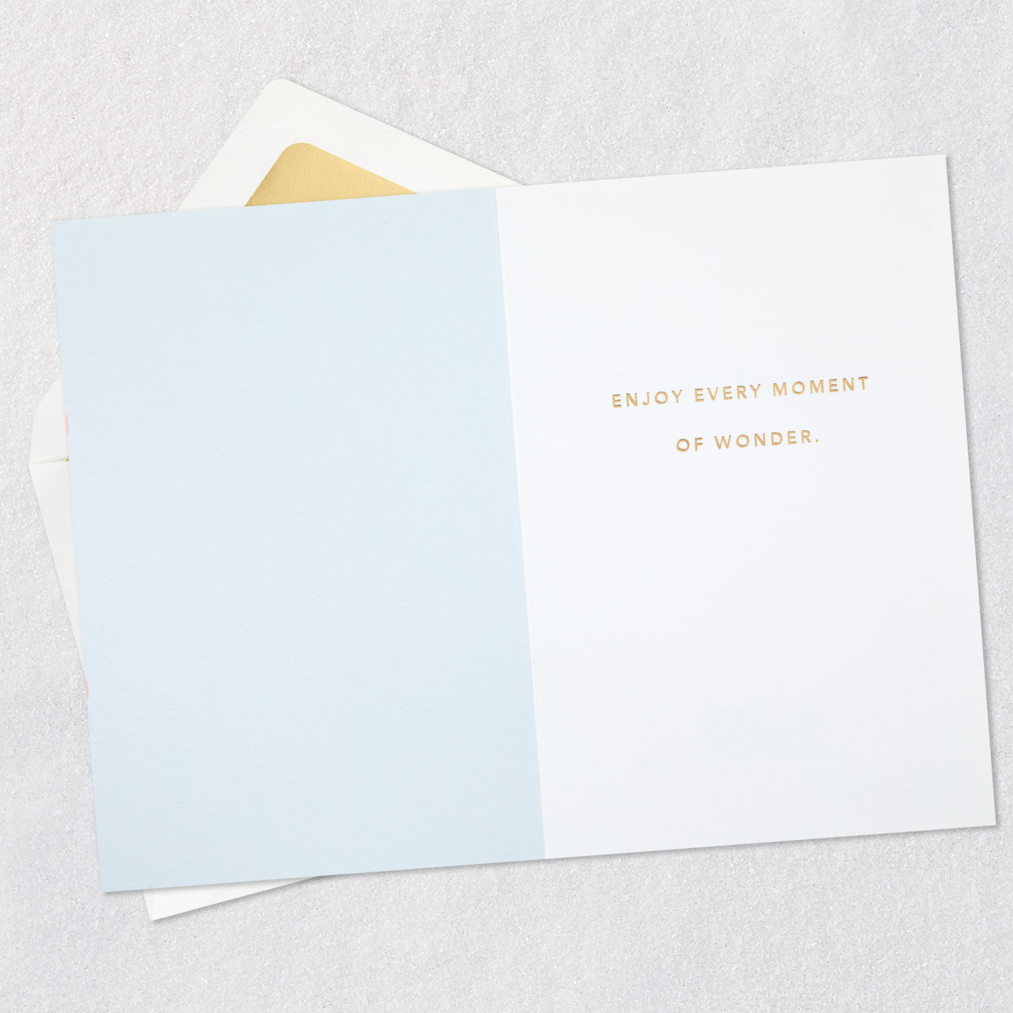 Enjoy Every Moment of Wonder New Baby Boy Card, , large image number 3