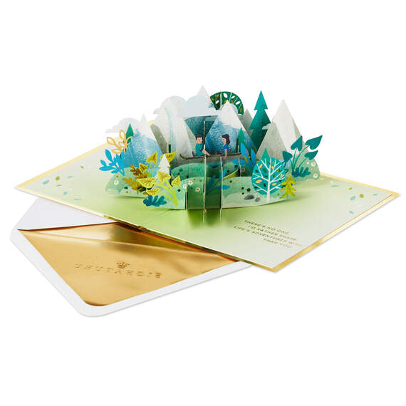 Love Sharing Life's Adventure With You 3D Pop-Up Love Card, , large image number 2