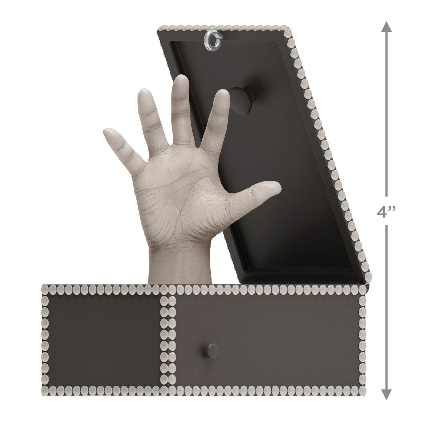 The Addams Family Thing Keepsake Ornament measurement image number 3