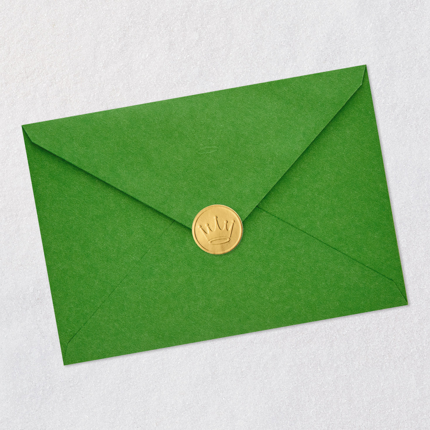 Dog With Plaid Scarf Holiday Card From the Dog Envelope Back with Seal image number 8