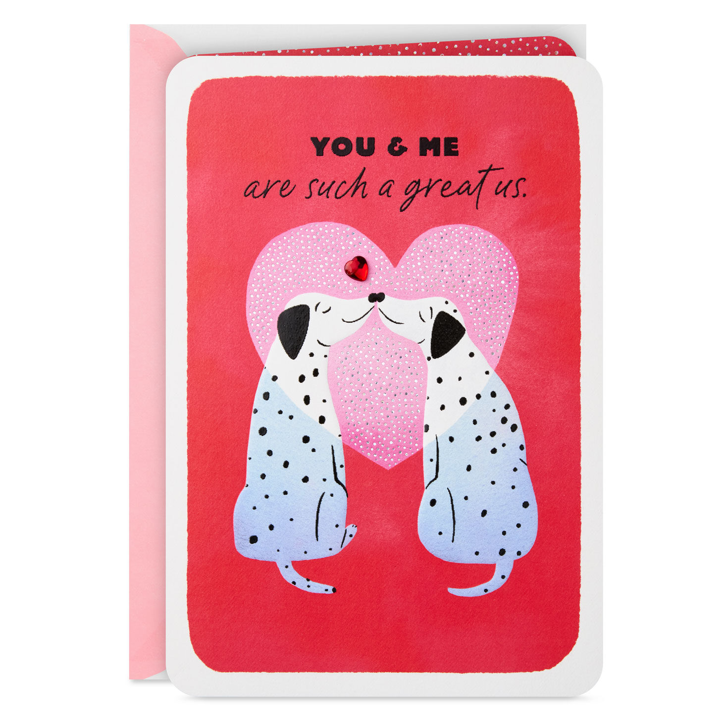 You're So Fun, Dalmatians Valentine's Day Card