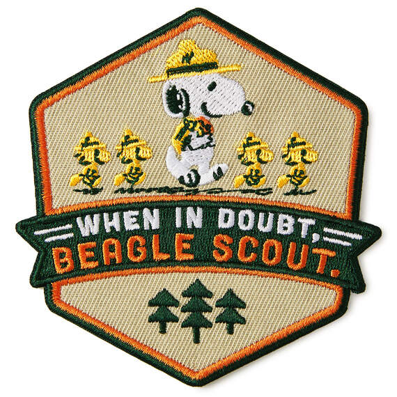 Peanuts® Beagle Scouts Patches, Set of 2 - Pins & Costume